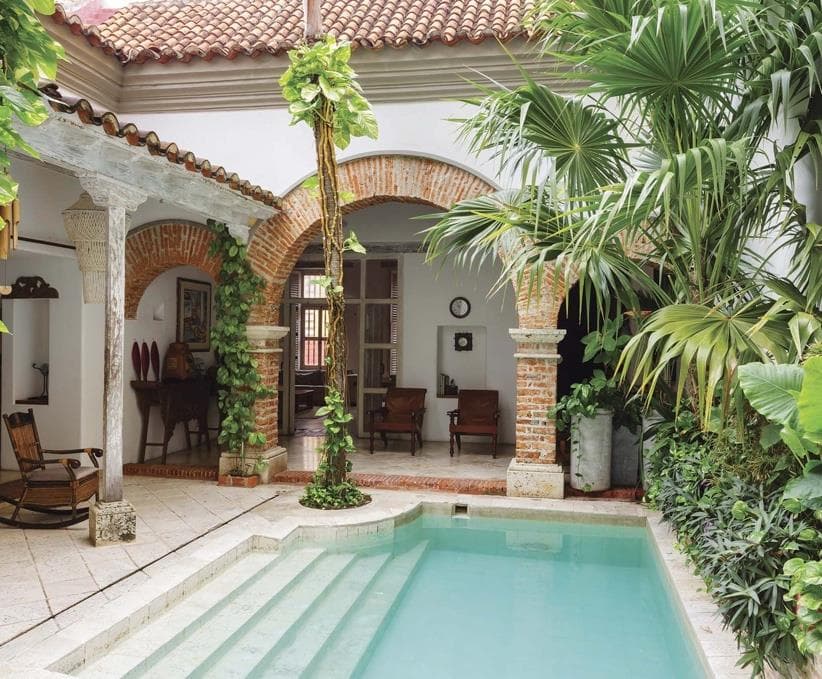 Cartagena courtyard inspiration